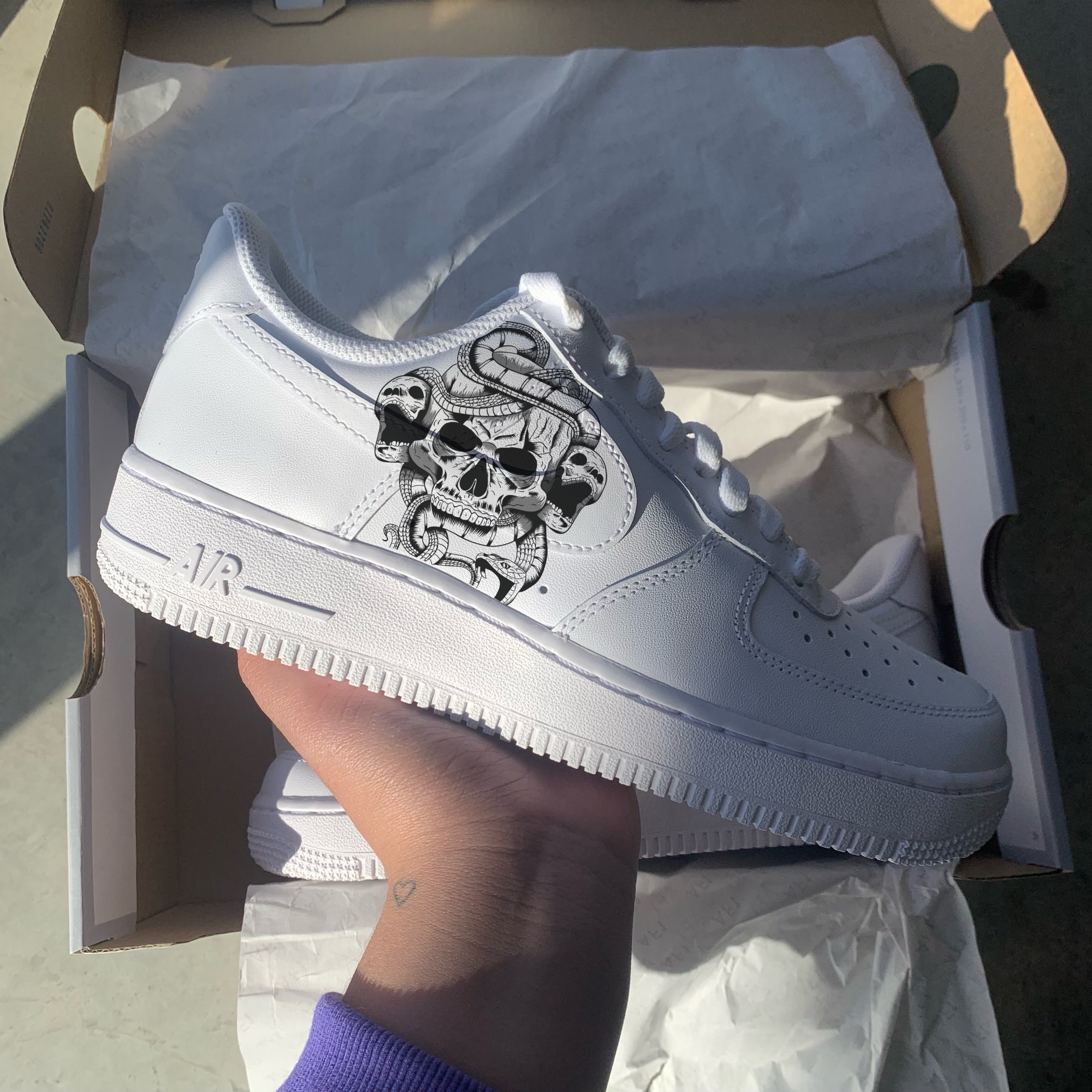 Af1 skull 2024