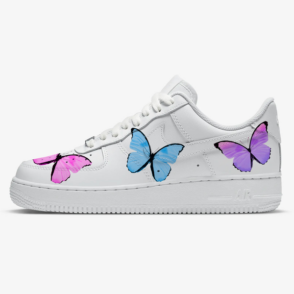 Multicolour Pastel Butterfly AF1