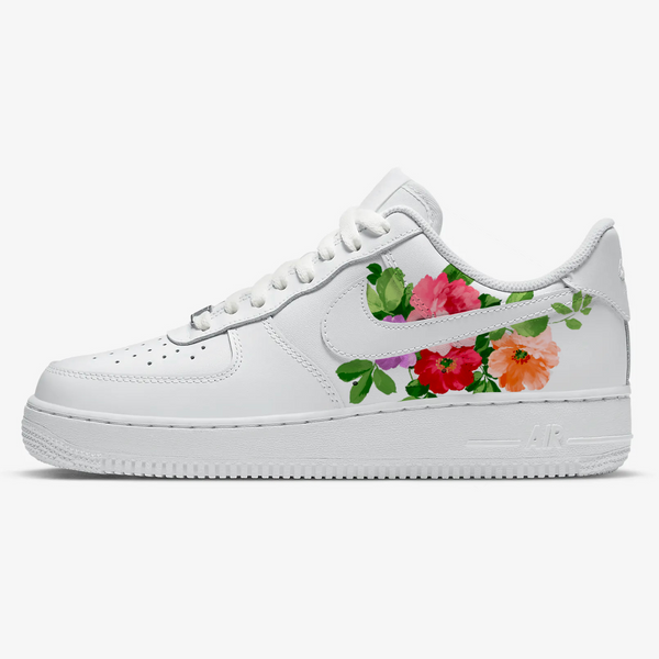 Floral AF1 s The Custom Sneaker Co